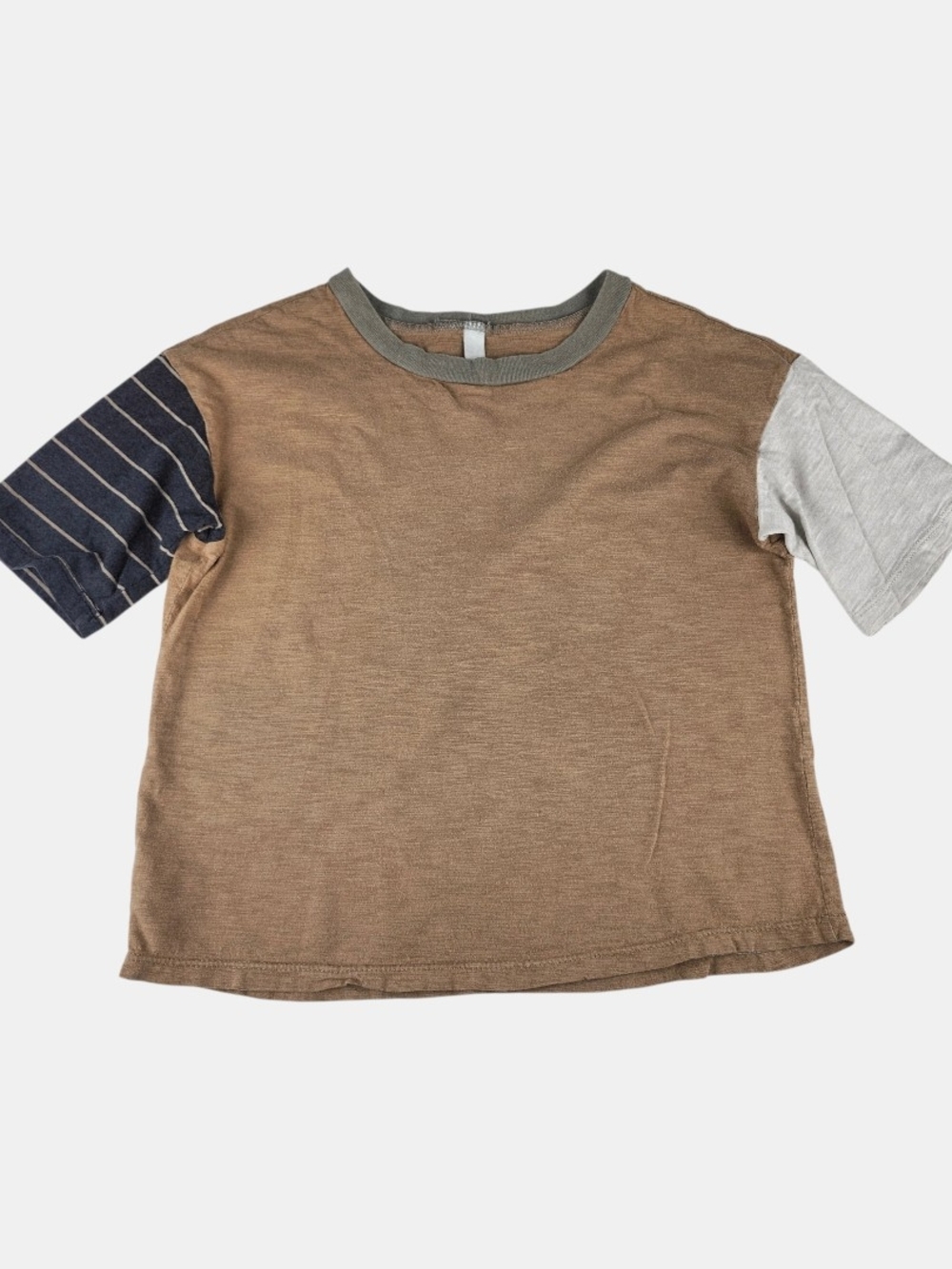 Childhoods Clothing Boxy Colorblock Short Sleeve Kids Tee